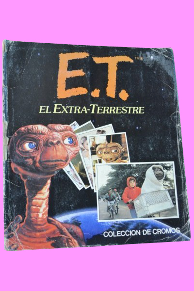 E.T. el Extra-Terrestre. lbum de cromos (completo)